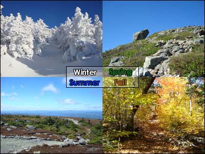 Trail conditions all seasons of the year